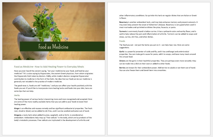 natural remedies