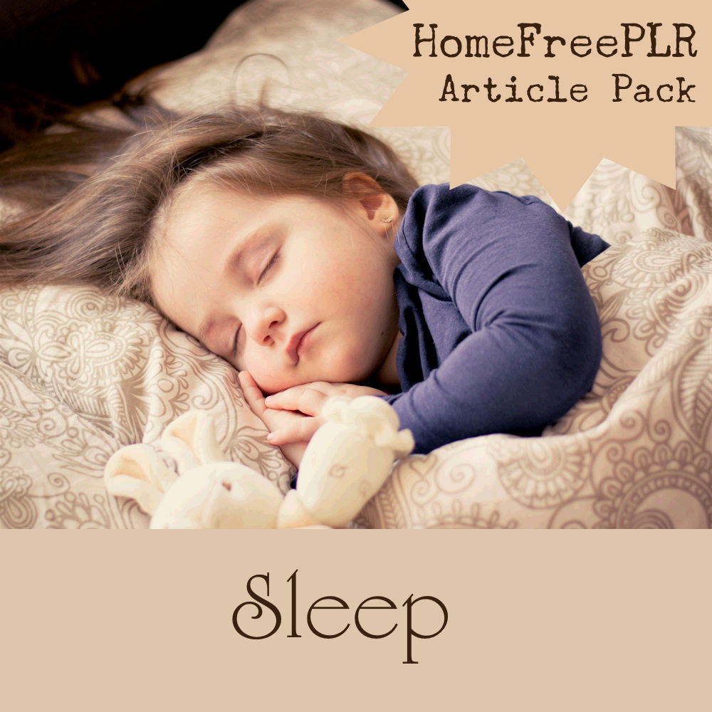 sleep plr articles