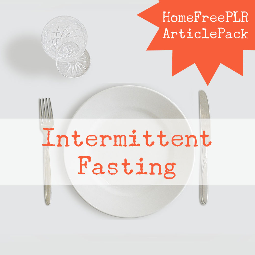 intermittent fasting plr